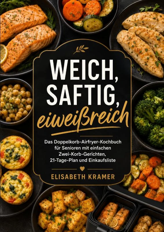 Weich, saftig, eiweißreich – Elisabeth Kramer – boek cover