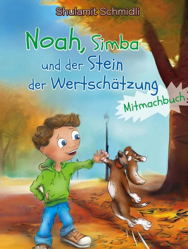 Noah,Simba und der Stein der Wertschätzung – Shulamit Schmidli – boek cover