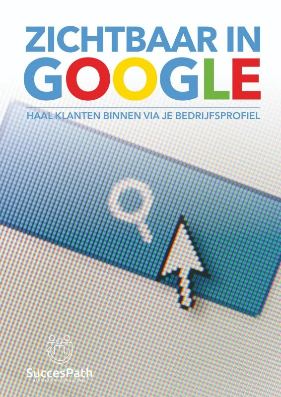 Zichtbaar in Google – Andy De Bondt – boek cover