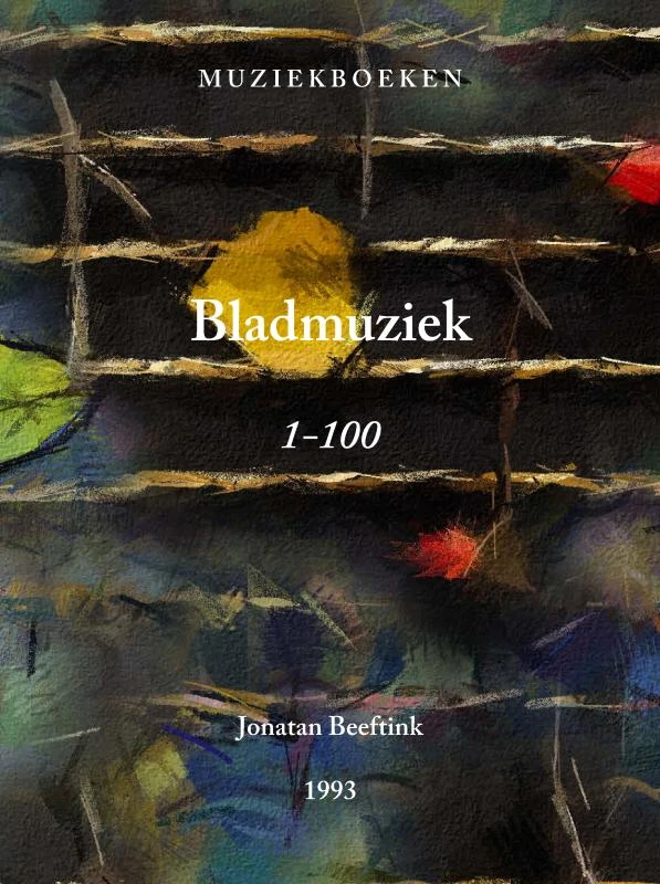 Bladmuziek – Jonatan Beeftink – boek cover