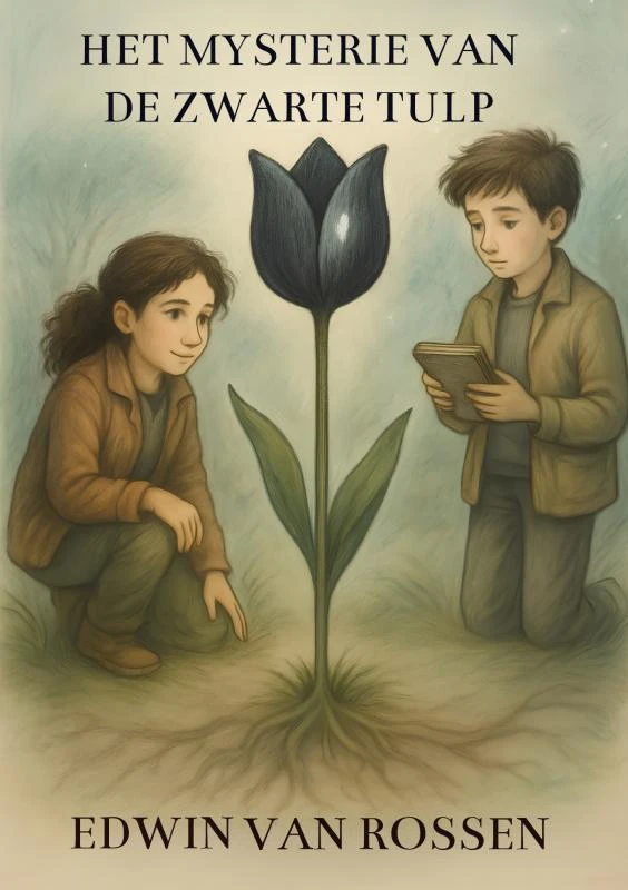 Het mysterie van de zwarte tulp – Edwin Van Rossen – boek cover