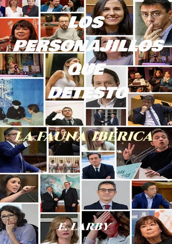 LOS PERSONAJILLOS QUE DETESTO – E Larby – boek cover