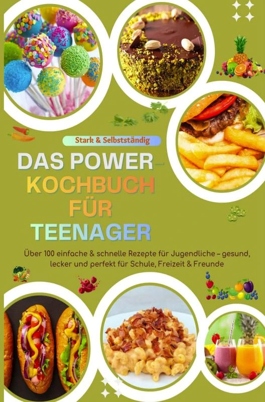 Stark & Selbstständig: Das Power-Kochbuch für Teenager – Luise Gartmann – boek cover