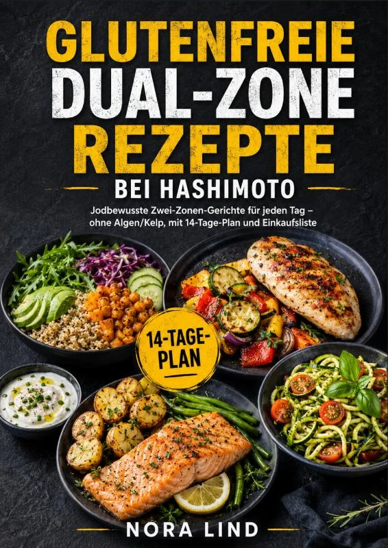 Glutenfrei durch den Hashimoto-Alltag aus dem Doppelkorb-Airfryer – Nora Lind – boek cover