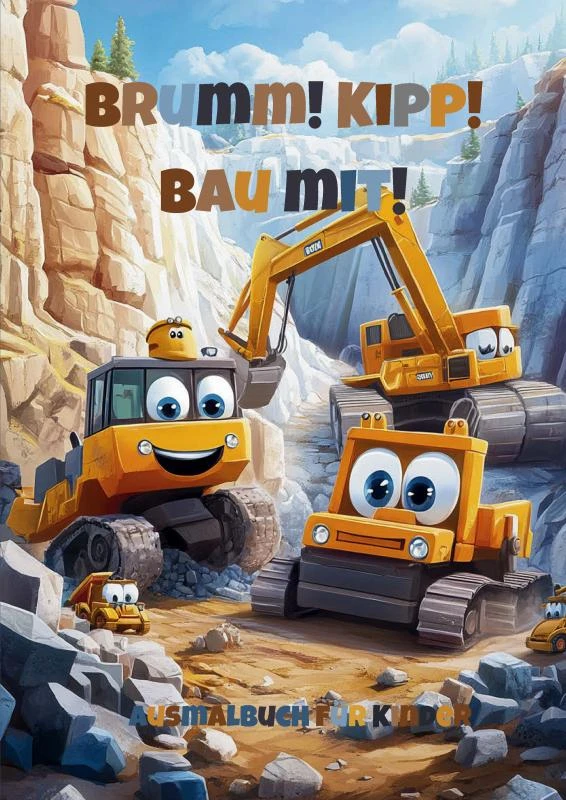 Brumm! Kipp! Bau mit! – Veronica Gandola – boek cover