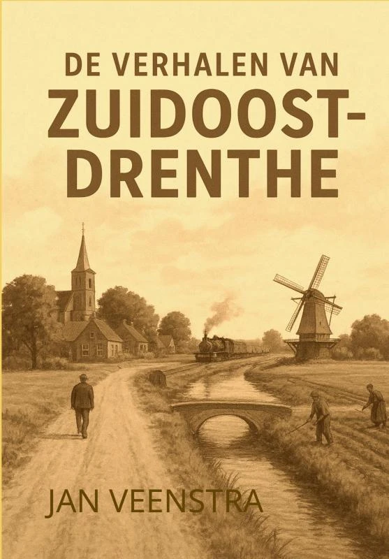 De Verhalen van Zuidoost-Drenthe – Jan Veenstra – boek cover