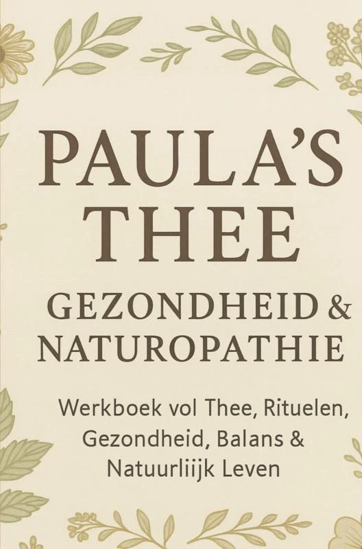 Paula¿s Thee, Gezondheid & Naturopathie – Paula Lopes – boek cover