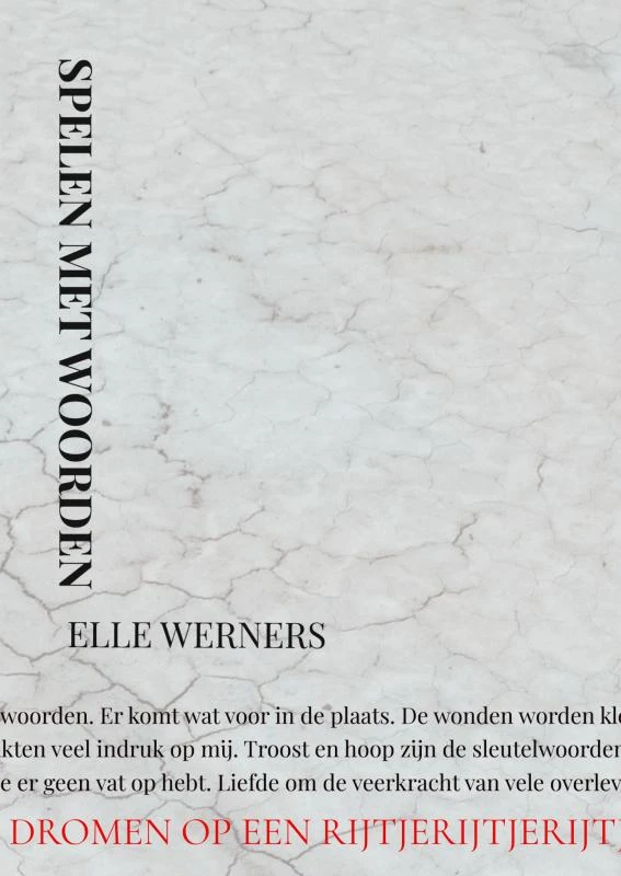 SPELEN MET WOORDEN – boek cover
