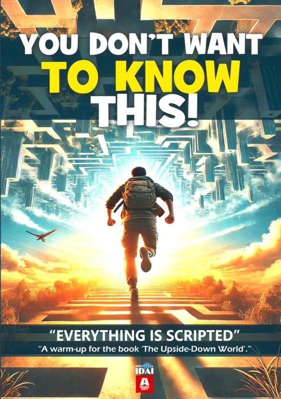 YOU DON'T WANT TO KNOW THIS ! – Awake Net – boek cover