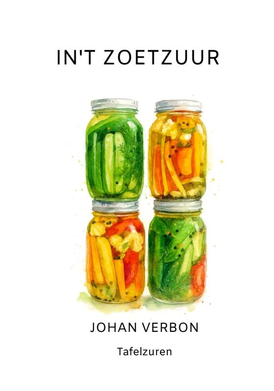 In't Zoetzuur – Johan Verbon – boek cover