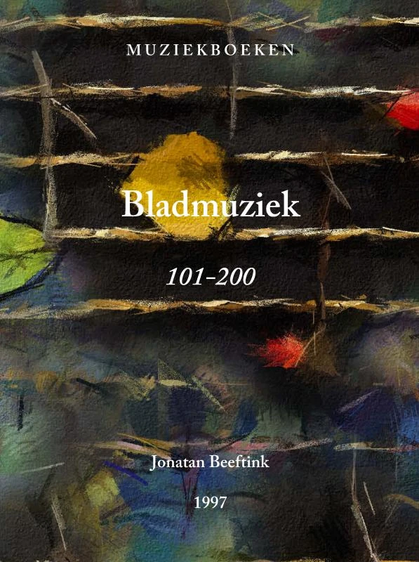 Bladmuziek – Jonatan Beeftink – boek cover