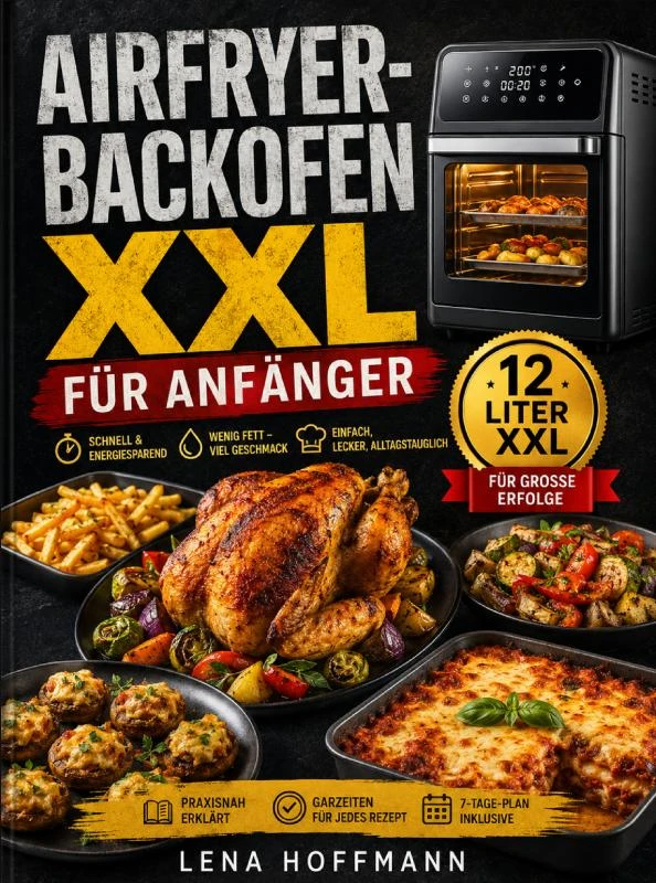 Airfryer-Backofen XXL für Anfänger – Lena Hoffmann – boek cover