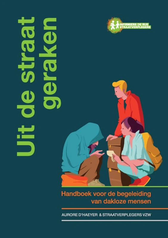 Uit de straat geraken – Straatverplegers Vzw – boek cover