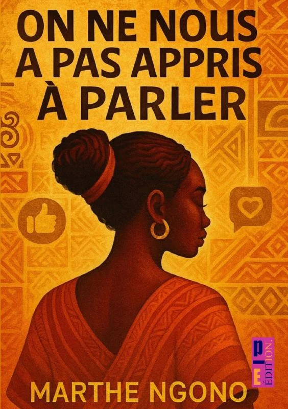 On ne nous a pas appris à parler – Marthe Ngono – boek cover