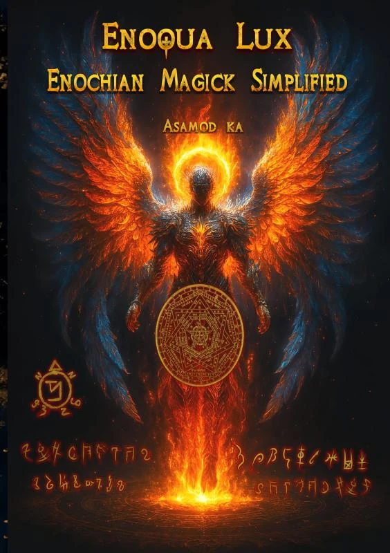 Enoqua Lux- Enochian Magick Simplified – Asamod Ka – boek cover