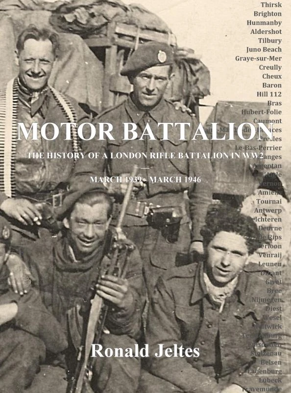 Motor Battalion – Ronald Jeltes – boek cover