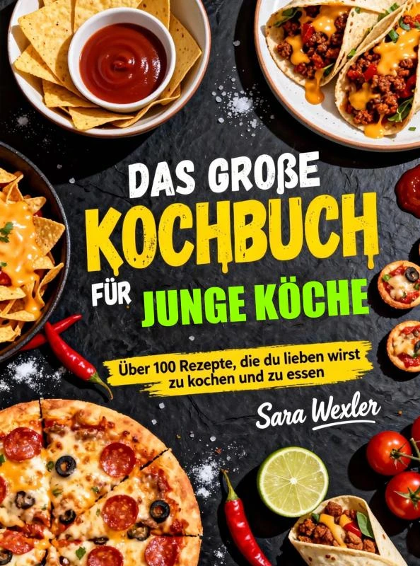 Das große Kochbuch für junge Köche – Sara Wexler – boek cover
