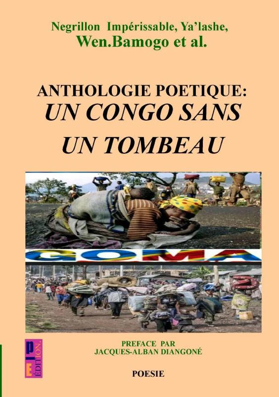 Anthologie poétique – Jean Pierre Holo Shep – boek cover