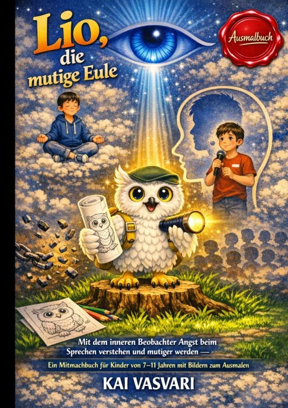 Lio, die mutige Eule – Kai Vasvari – boek cover