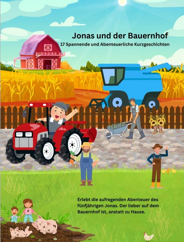 Jonas und der Bauernhof – M. Zemtoomäri – boek cover