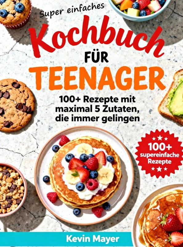 Super einfaches Kochbuch für Teenager – Kevin Mayer – boek cover