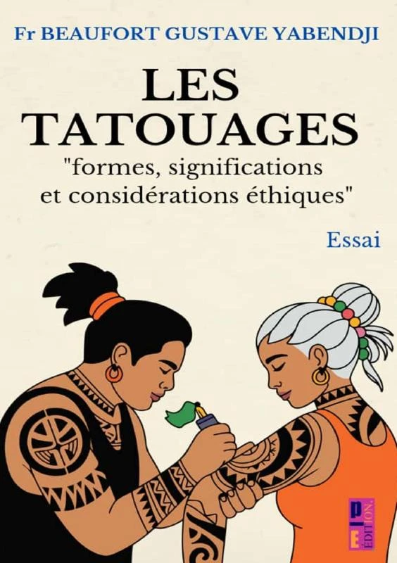 Les tatouages – Beaufort Gustave Yabendji – boek cover