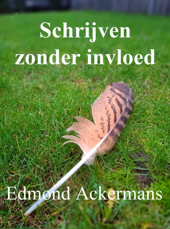 Schrijven zonder invloed – Edmond Ackermans – boek cover