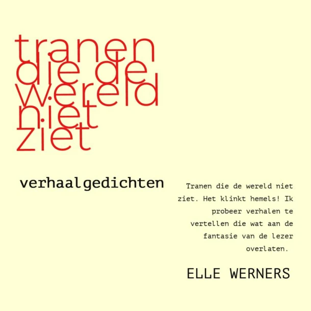 Tranen die de wereld niet ziet – boek cover
