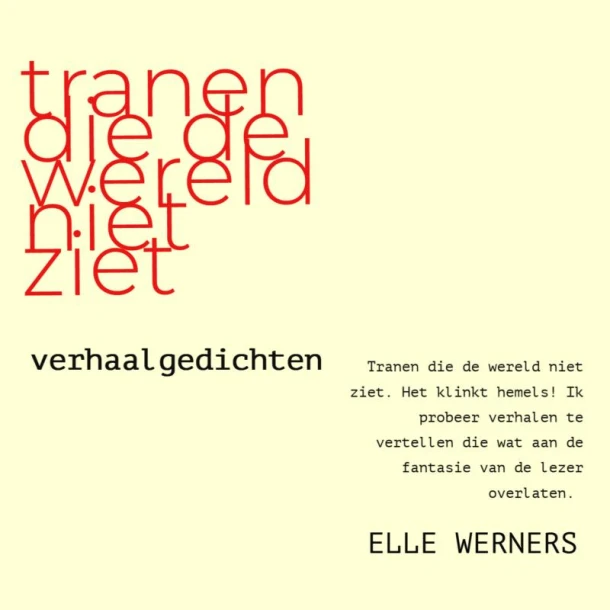 tranen die de wereld niet ziet – boek cover