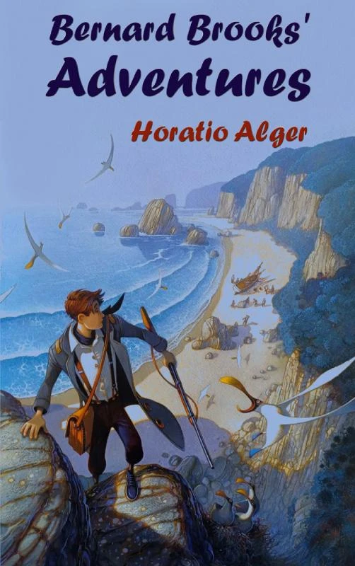 Bernard Brooks' Adventures – Horatio Alger – boek cover