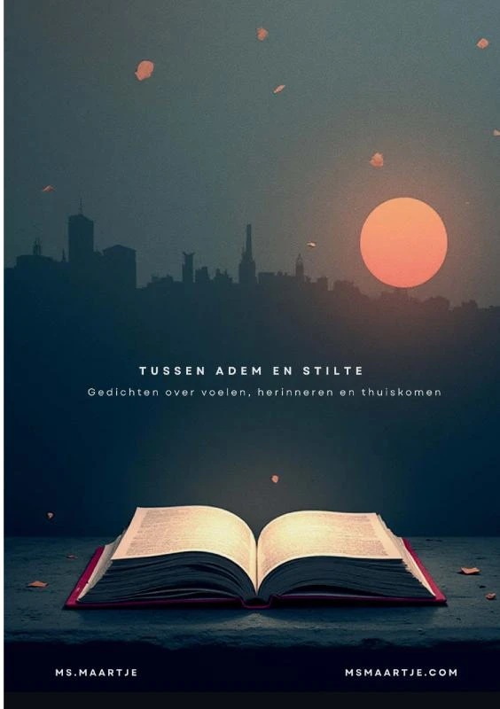 Tussen adem en stilte – Maartje Peters – boek cover