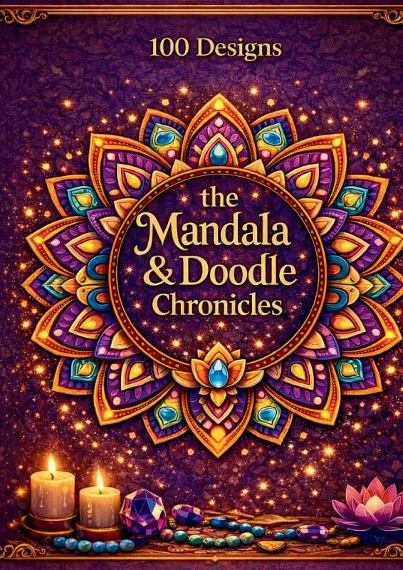 Mandala & Doodle designs – boek cover