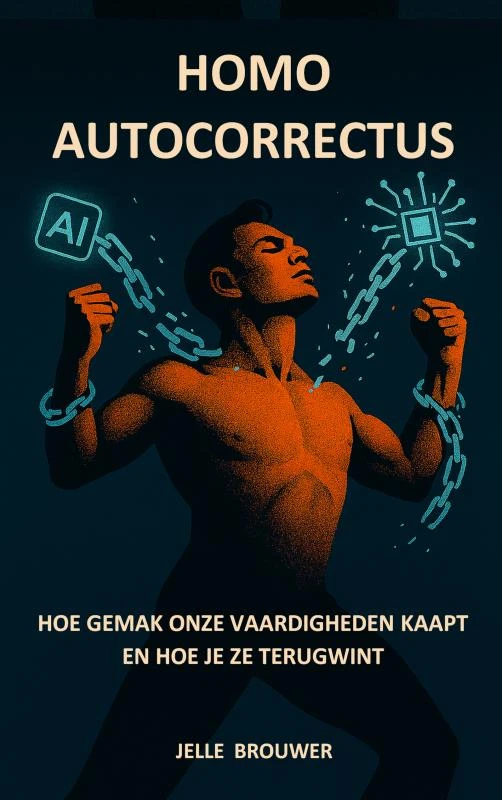 HOMO AUTOCORRECTUS – Jelle Brouwer – boek cover