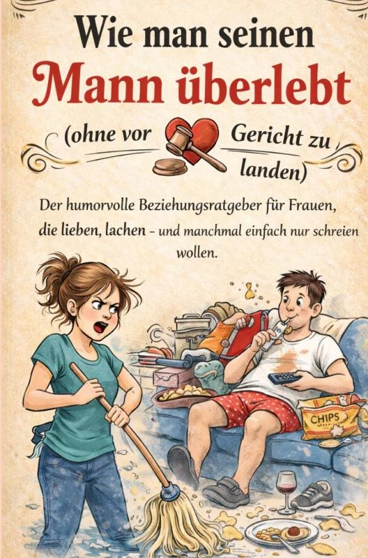 Wie man seinen Mann überlebt (ohne vor Gericht zu landen) – Marina Felsner – boek cover