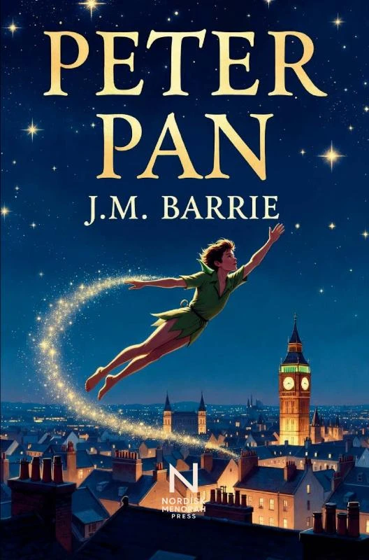 Peter Pan – James Matthew Barrie – boek cover