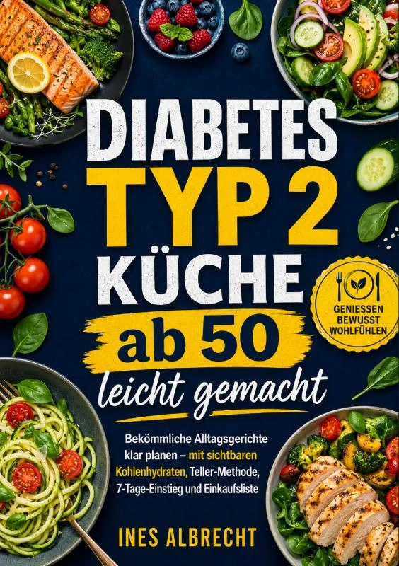 Diabetes Typ 2 Küche ab 50 leicht gemacht – Ines Albrecht – boek cover