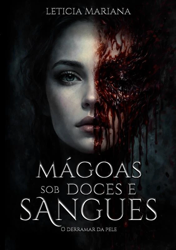 Mágoas Sob Doces e Sangues – Letícia Mariana – boek cover
