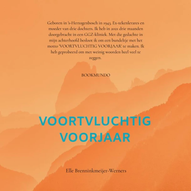 VOORTVLUCHTIG VOORJAAR – Elle Brenninkmeijer-Werners – boek cover