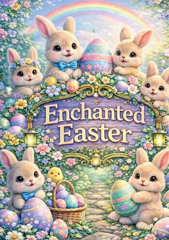 Enchanted Easter – Mrds Coloring Books – boek cover