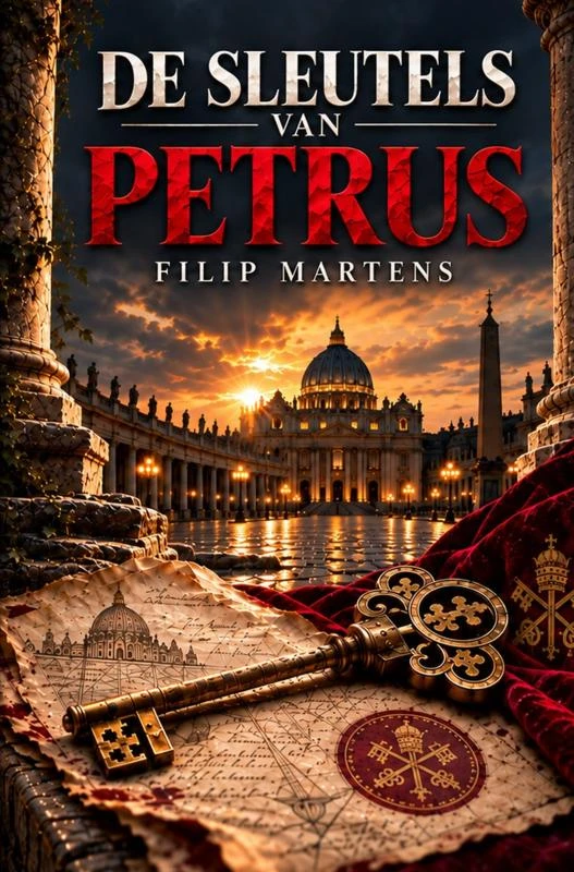 De Sleutels van Petrus – Filip Martens – boek cover