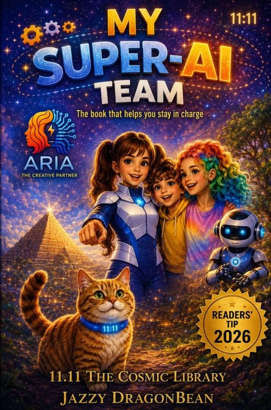My Super AI Team – Jazzy DragonBean – boek cover