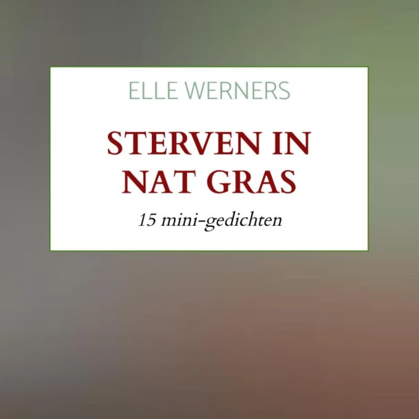 STERVEN IN NAT GRAS – boek cover