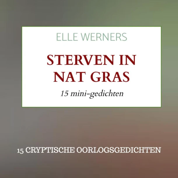 STERVEN IN NAT GRAS – boek cover