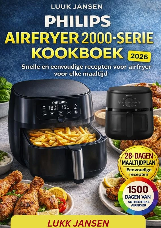 PHILIPS AIRFRYER 2000-SERIE KOOKBOEK – boek cover