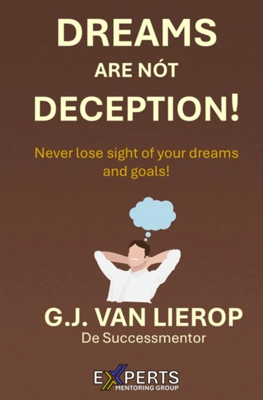 DREAMS ARE NÓT DECEPTION – boek cover