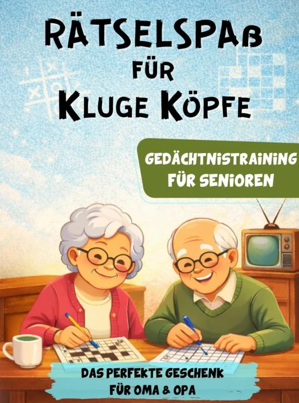 Rätselspaß für kluge Köpfe ¿ Gedächtnistraining für Senioren – Anne Köhler – boek cover