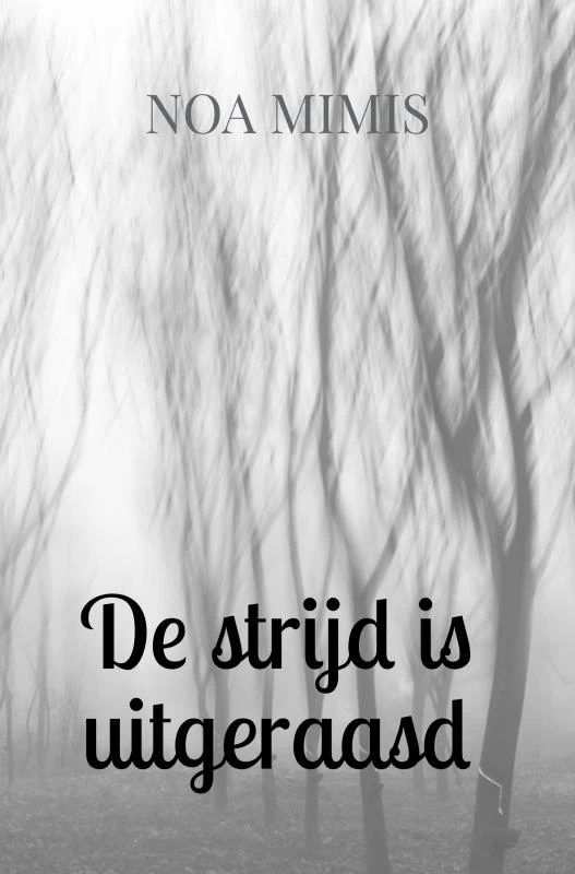 De strijd is uitgeraasd – Noa Mimis – boek cover
