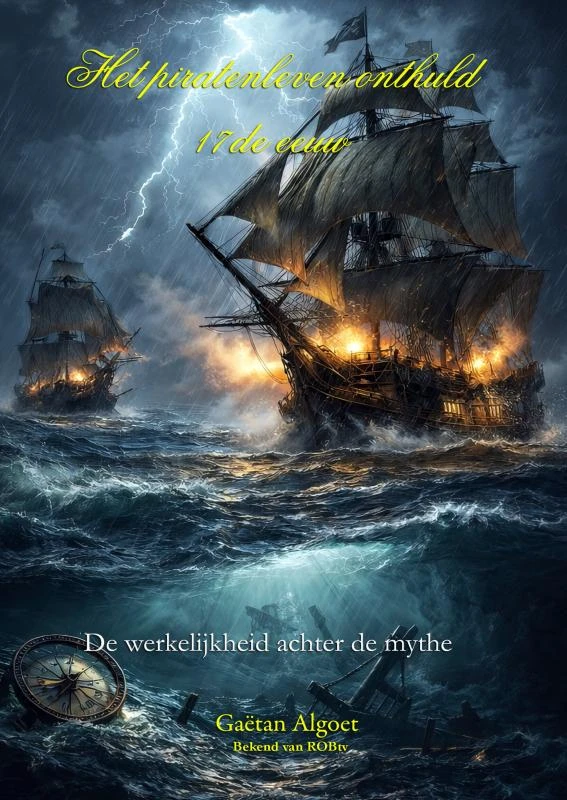 Het Piratenleven Onthuld - 17de eeuw – Gaëtan Algoet – boek cover