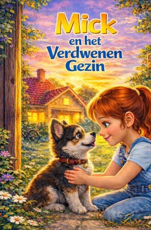 Mick en het verdwenen gezin – Alida Lorsé – boek cover