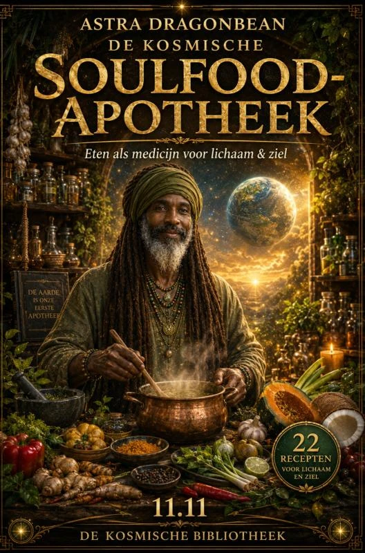De Kosmische Soulfood-Apotheek - Eten als medicijn voor lichaam & ziel – Astra DragonBean – boek cover